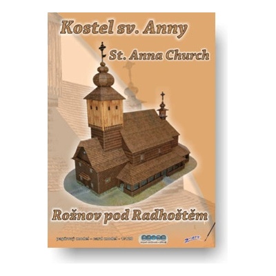 Z-Art Kostel sv. Anny v Rožnově pod Radhoštěm 1:120 PM-ZART-064