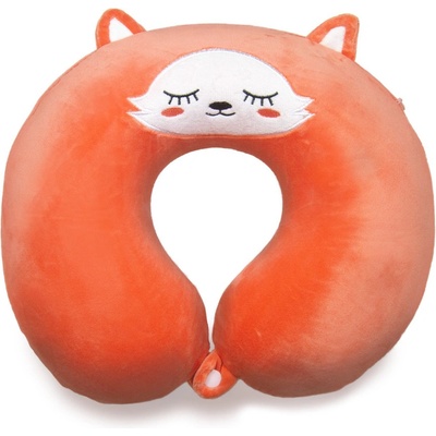 Kufreplus Cestovný vankúš s pamäťovou penou TPMF26 Líška 28x30