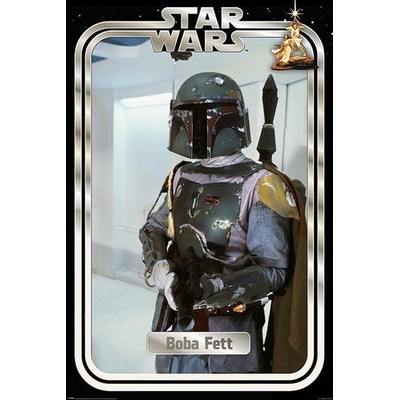 Donga Plagát - Star Wars (Boba Fett Retro Packaging)
