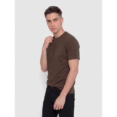 Karl Kani Slogan Boxy brown