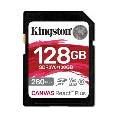 Kingston Canvas React Plus SDXC 128 GB SDR2V6/128GB