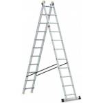 ZIEL Алуминиева стълба Ziel 2 × 11, 4, 30 м, EN131, 150 кг