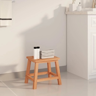 vidaXL Табуретка стълба 29x22, 5x25, 5 см масивна орехова дървесина (350347)