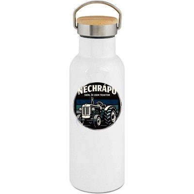 123TRIKO termoska Nechrápu, sním že jsem traktor, V1 500 ml motorka