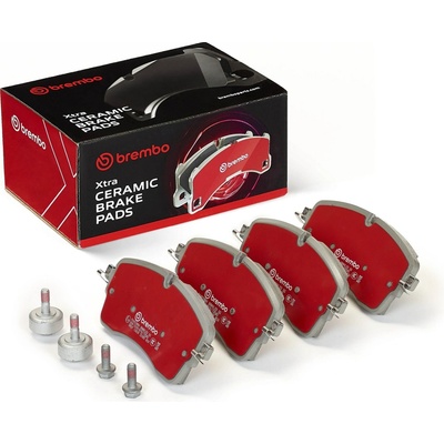 BREMBO Sada brzdových platničiek kotúčovej brzdy P44028NX