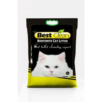 Best Clean Lemon - Котешка тоалетна от бентонит с аромат на лимон