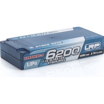 LRP P4 1/12 Ultra LCG Stock Spec GRAPHENE-2 6200 mAh Hardcase battery 3.7 V LiPo 120C/60C