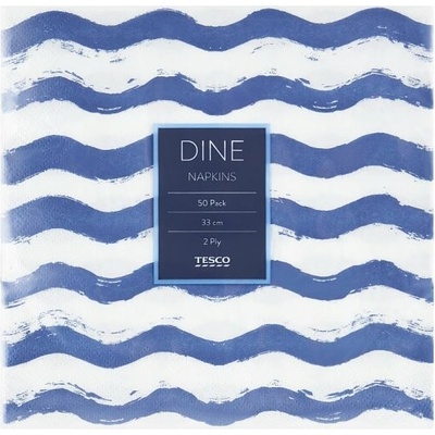 Tesco Dine Shape Mix obrúsky 2 V 33x33 cm 50 ks