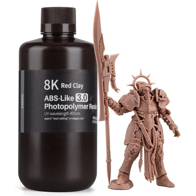 ELEGOO ABS-Like 3.0 8K Red Clay 1kg – Zboží Živě