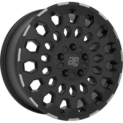 MSW 99 6,5x16 5x120 ET60 matt black Lip Polished