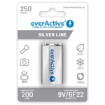 everActive Акумулаторни батерии everActive Ni-MH 6F22 9V 250 mAh Silver Line (EVHRL22-250)