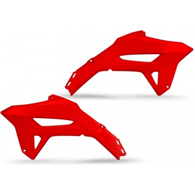 UFO kryty chladiče HONDA CRF 250R 22-24, CRF 450 R 21-24 barva červená