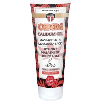 PALACIO CBD Calidum hrejivý masážny gél 200ml