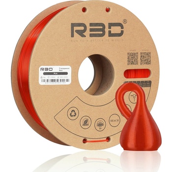R3D PLA Transparent Red - 1.75 mm / 1000 g (R3DA3017)
