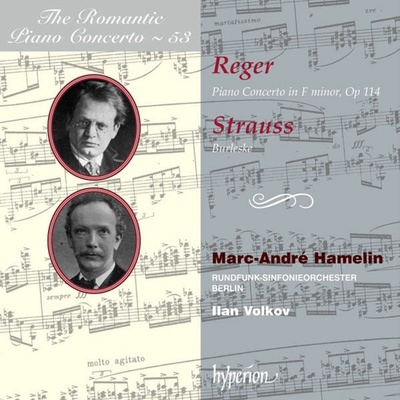 Marc-André Hamelin, REGER & RICHARD STRAUSS: PIANO CONCERTOS, CD