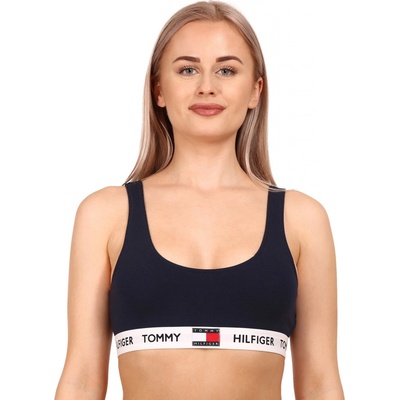 Tommy Hilfiger Podprsenkový top UW0UW02225 tmavomodrá