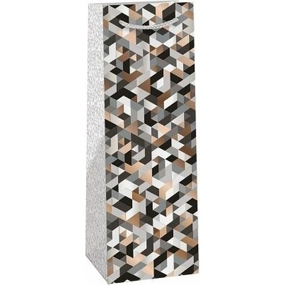 ARGUS Dárková papírová taška LUX na víno (13 x 37.5 cm) 07390183