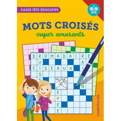 Mots croisés super amusants 8-9 a.