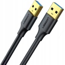 Ugreen 90576 USB-A 3.0 (M) - USB-A 3.0 (M), 3m, černý