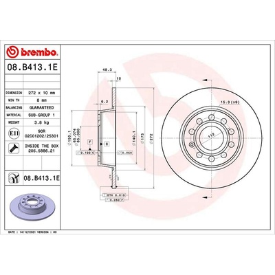 BREMBO Brzdová sada - EV KIT KT 08 025