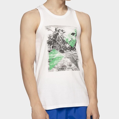 4F Мъжки Потник 4F TSM025 White (TSM025)