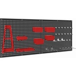 Kraft&Dele Метален перфориран панел за инструменти KraftDele KD11897/ 112 х 45 см (KD11897)