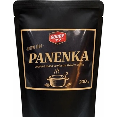 Goody 77 Panenka Vepřové Maso ve Vlastní Šťávě v Sáčku 200 g