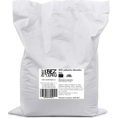 Život bez lepku BIO Pohanka lámanka 5 kg