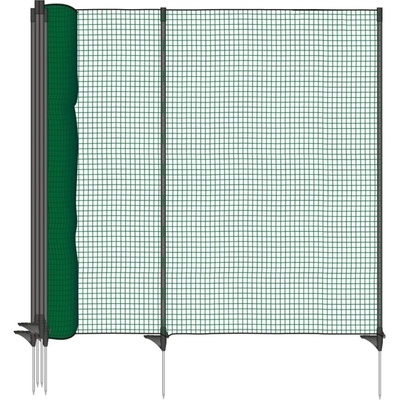 VNT electronics s.r.o. Univerzální zelená ohradníková síť, nevodivá FLEX, délka 25 m, výška 90 cm