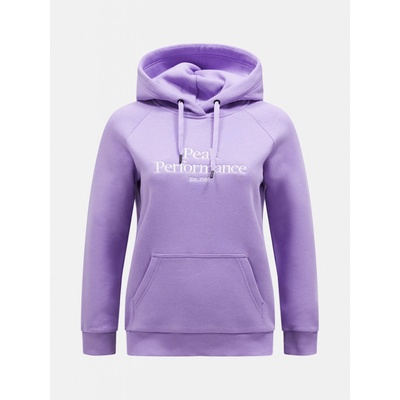 Peak Performance dámska s kapucňou s nášivkou G79577 fialová
