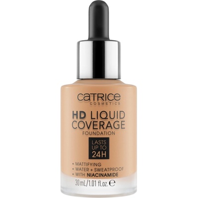 Catrice Foundation Hd Liquid Coverage Фон дьо тен флуид 30ml