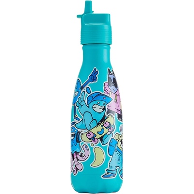 Chilly's Bottles Original Kids Crew Термо бутилка за деца 350 ml, синя (B35090RKST)