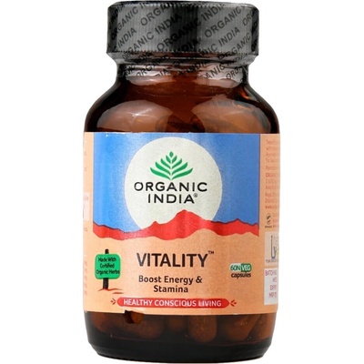 Organic India Vitality kapsule Stres, regenerácia 60 kapsúl