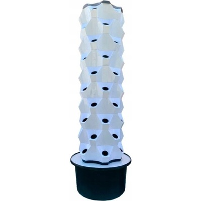 Hydroponická pěstební věž 60 míst 63 x 63 x 187 cm – Zboží Mobilmania