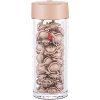 Elizabeth Arden Ceramide Vitamin C Capsules Radiance Renewal Serum озаряващ и подмладяващ серум за лице в капсули 60 бр за жени