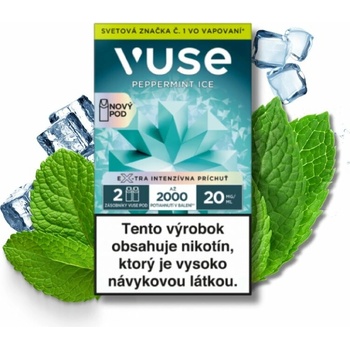 VUSE Reload Peppermint Ice 20 mg - Heureka.sk