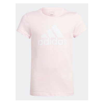Adidas Тишърт Essentials Big Logo Cotton T-Shirt IC6123 Розов Slim Fit (Essentials Big Logo Cotton T-Shirt IC6123)