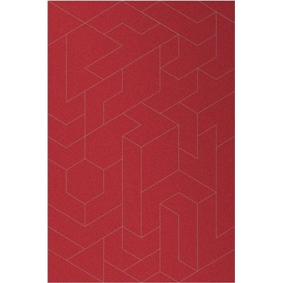 Reflective Berlin Reflective Stickies Isometric red uni
