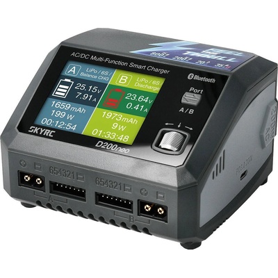 SKYRC Зарядно за липо батерии SkyRC D200 Neo LiPo 1-6s 20A 200W AC Charger SK100196-01 (SK100196-01)