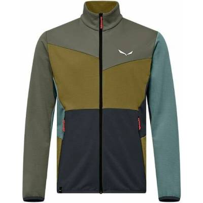 Salewa mikina Puez Cammino PL JKT zelená multi
