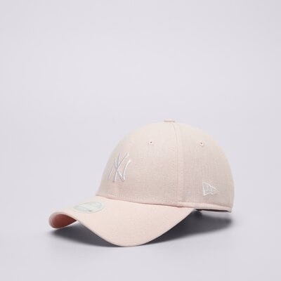 New Era Шапка Wmns Mlb Linen 940 Nyy New York Yankees дамски Аксесоари Шапки с козирка 60503462 Розов ONE SIZE (60503462)