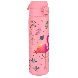 ION8 Бутилка за вода Ion8 Print, метална, 600ml, фламинго (32035-А-ФЛАМИНГО)