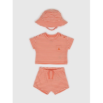 GAP Бебешки раиран комплект organic GAP GAP | Oranzhev | Момичешки | 50-62
