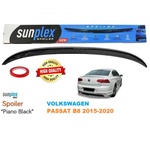  Лип спойлер за багажник Sunplex за VW Passat B8 (15-20) черен цвят