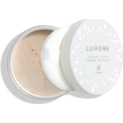 Lumene Nordic Chic Sheer Finish matující transparentní pudr 8 g