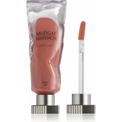 Muzigae mansion Objet Liquid dlhotrvajúci tekutý rúž s matným efektom 001 Barely 6 ml