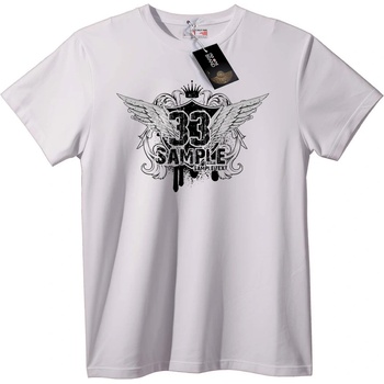 NOONEBRAND Тениска Корона с Крила - 2XL, Black