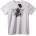 NOONEBRAND Тениска Корона с Крила - 2XL, Black