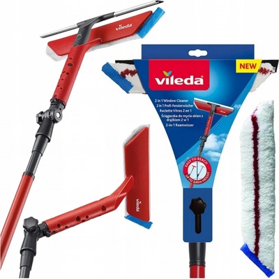 Vileda 036873 stěrka na okna s teleskopickou tyčí – Zboží Dáma