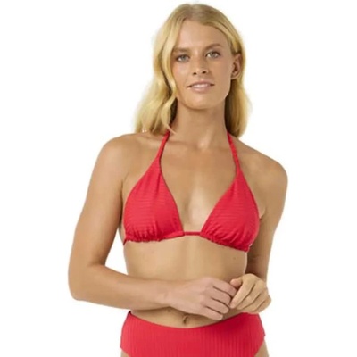 Rip Curl Premium Surf D-DD Sliding Triangle bikini top - Red (Hibiscus Red)